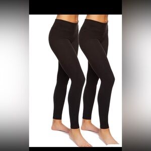 Felina Sueded Athleisure Performance Legging (2-Pack) Womens Leggings